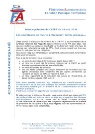 Nos représentants nationaux avaient RDV avec le nouveau ministre