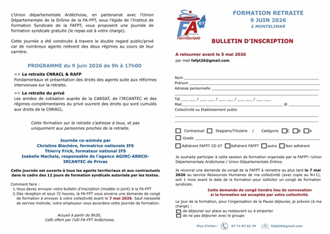 Formation RETRAITE 20260609 Flyer 2