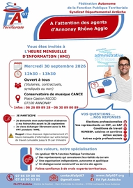 HMI Annonay Rhône Agglo 26 09 30 Affiche