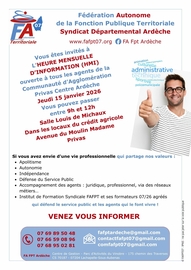 HMI à Privas à la CAPCA 15 janvier 2026